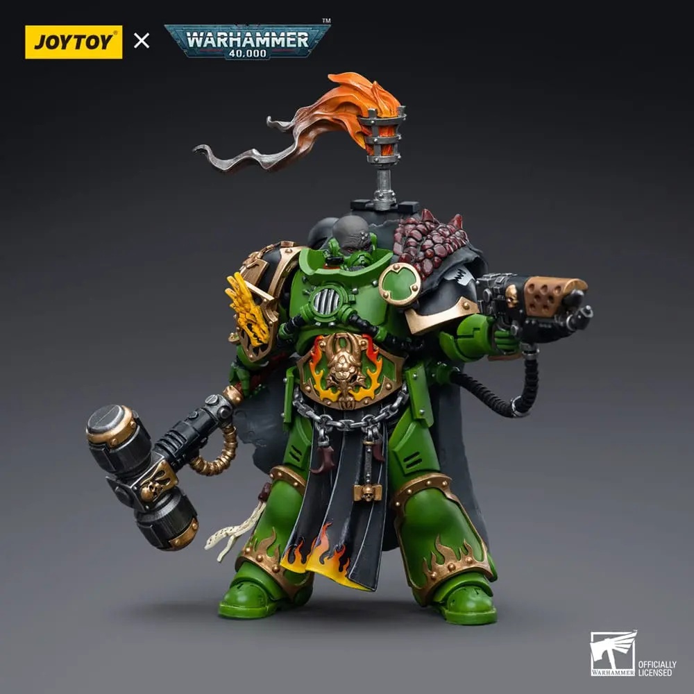 Warhammer 40k Action Figure 1/18 Salamanders Captain Adrax Agatone 12 cm product photo
