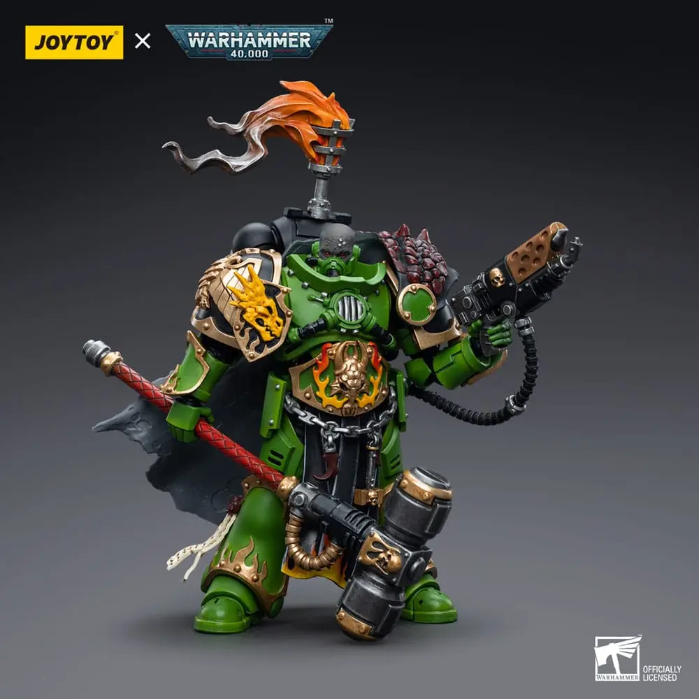 Warhammer 40k Action Figure 1/18 Salamanders Captain Adrax Agatone 12 cm product photo