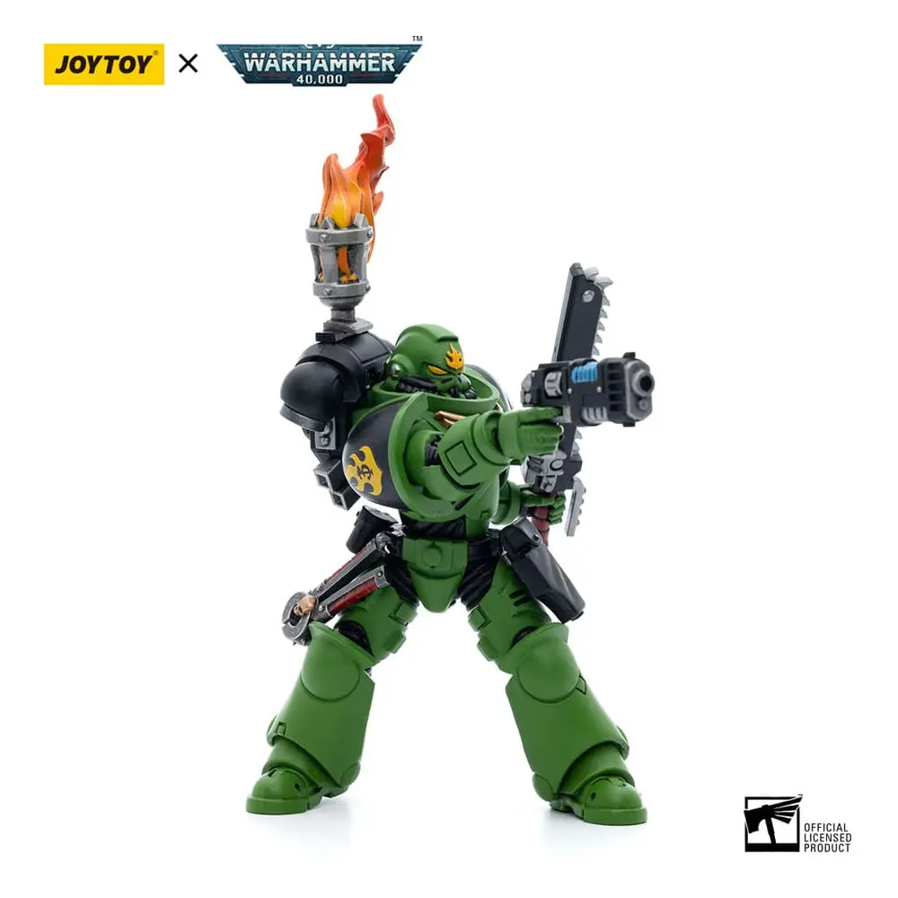 Warhammer 40k Action Figure 1/18 Salamanders Intercessors Sergeant Tsek'gan 12 cm termékfotó