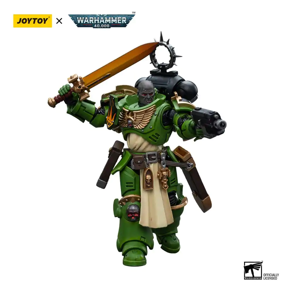 Warhammer 40k Action Figure 1/18 Salamanders Bladeguard Veteran 12 cm product photo