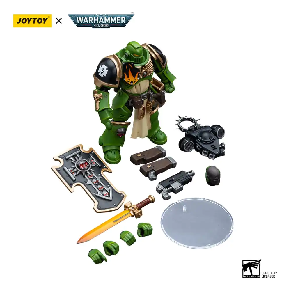Warhammer 40k Action Figure 1/18 Salamanders Bladeguard Veteran 12 cm product photo