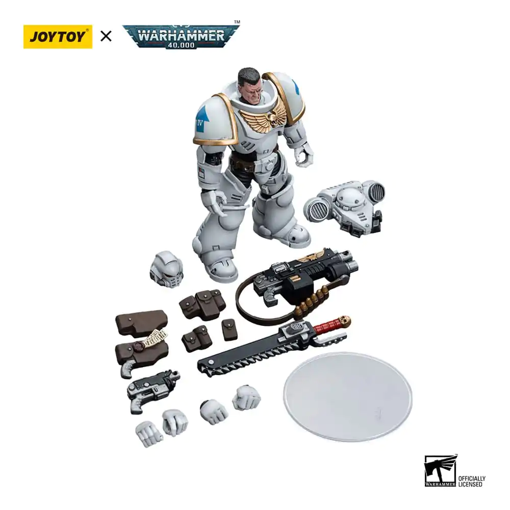 Warhammer 40k Action Figure 1/18 Space Marines White Consuls Intercessors 1 12 cm product photo