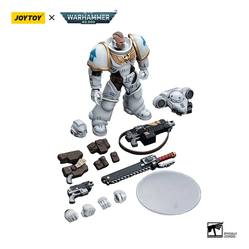 Warhammer 40k Action Figure 1/18 Space Marines White Consuls Intercessors 2 12 cm termékfotó