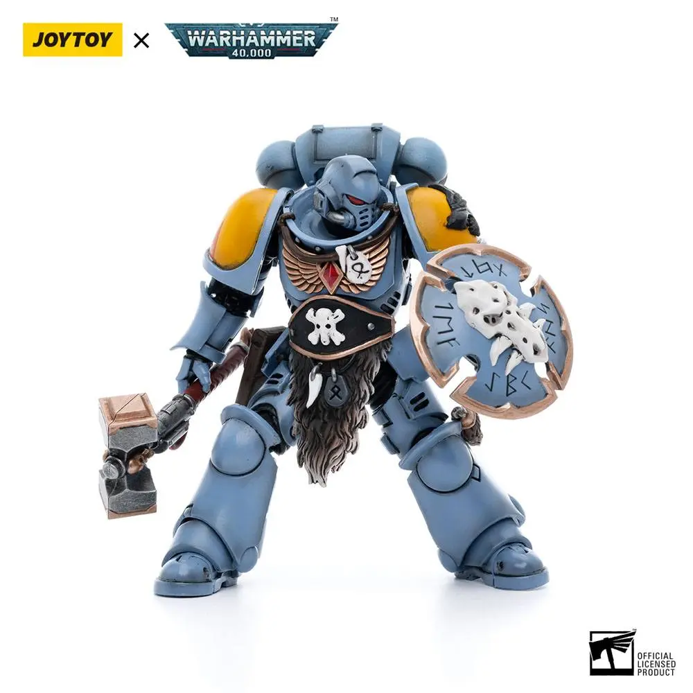 Warhammer 40k Action Figure 1/18 Space Wolves Claw Pack Sigyrr Stoneshield 12 cm termékfotó