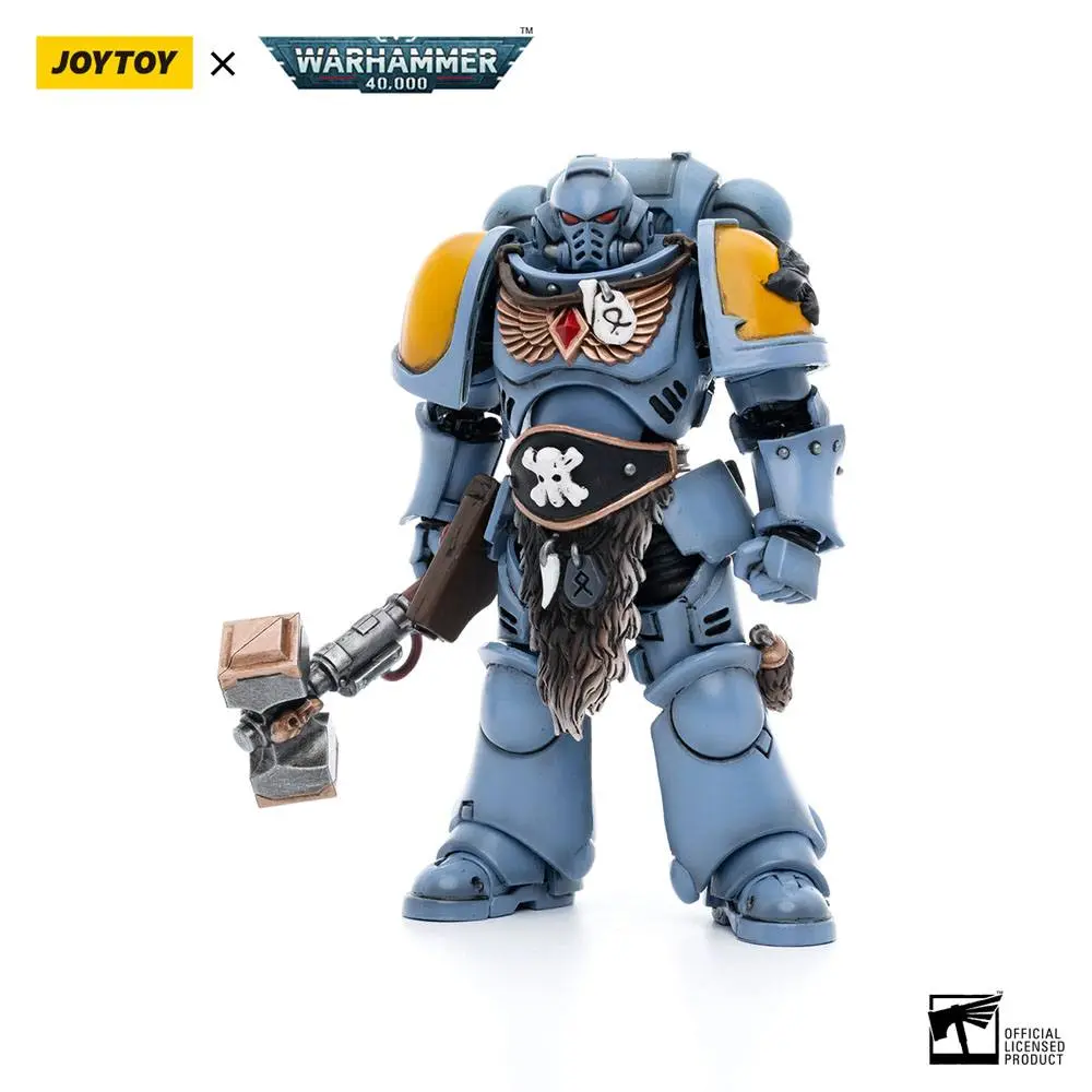 Warhammer 40k Action Figure 1/18 Space Wolves Claw Pack Sigyrr Stoneshield 12 cm termékfotó