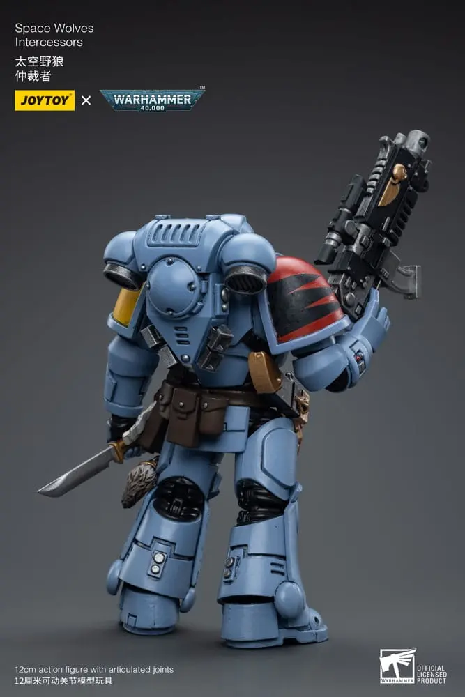 Warhammer 40k Action Figure 1/18 Space Wolves Intercessors 12 cm product photo
