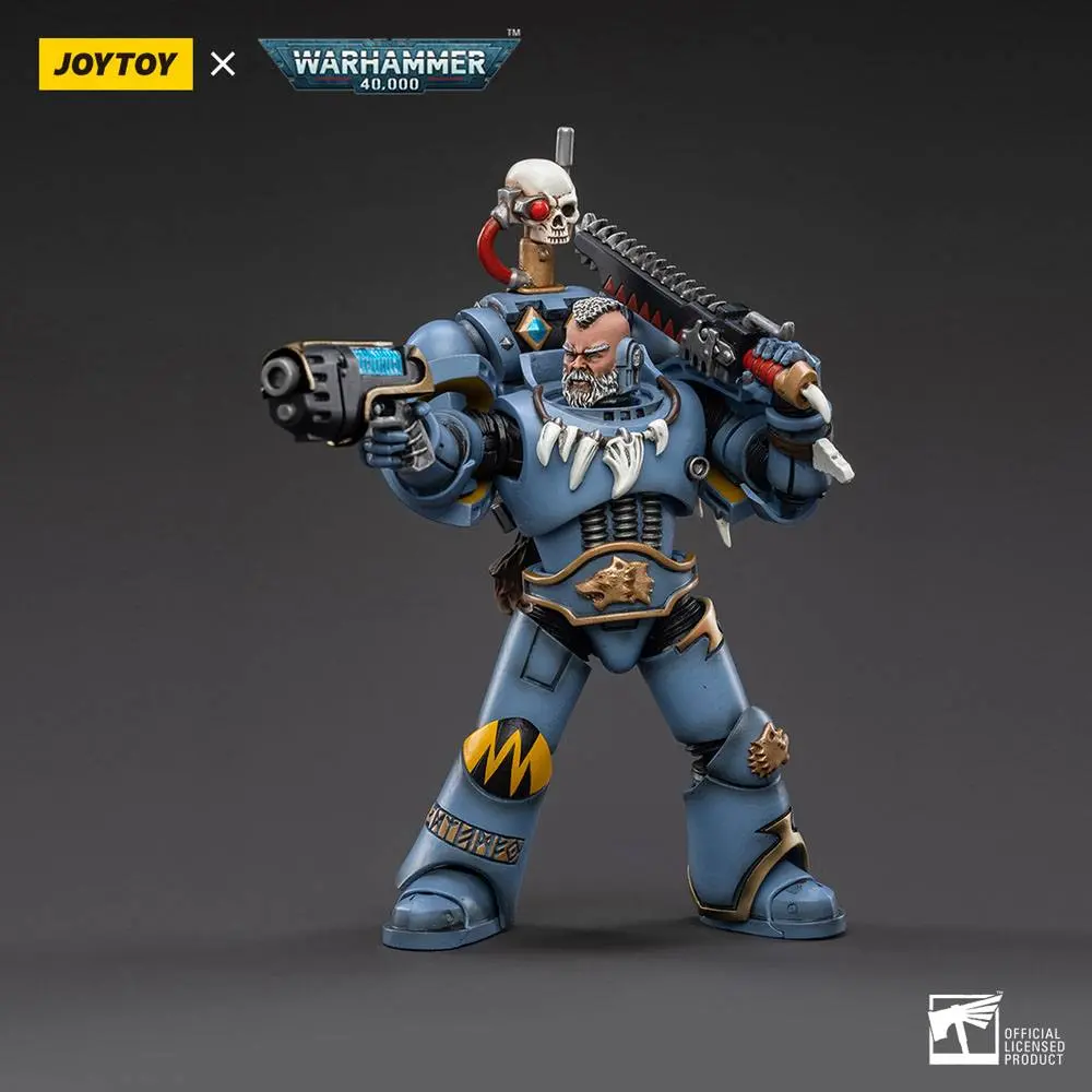 Warhammer 40k Action Figure 1/18 Space Wolves Thunderwolf Cavalry Bjane product photo