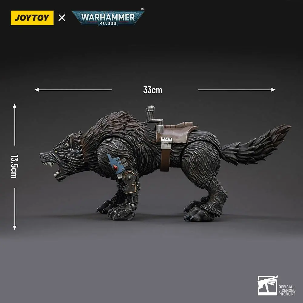 Warhammer 40k Action Figure 1/18 Space Wolves Thunderwolf Cavalry Frode product photo