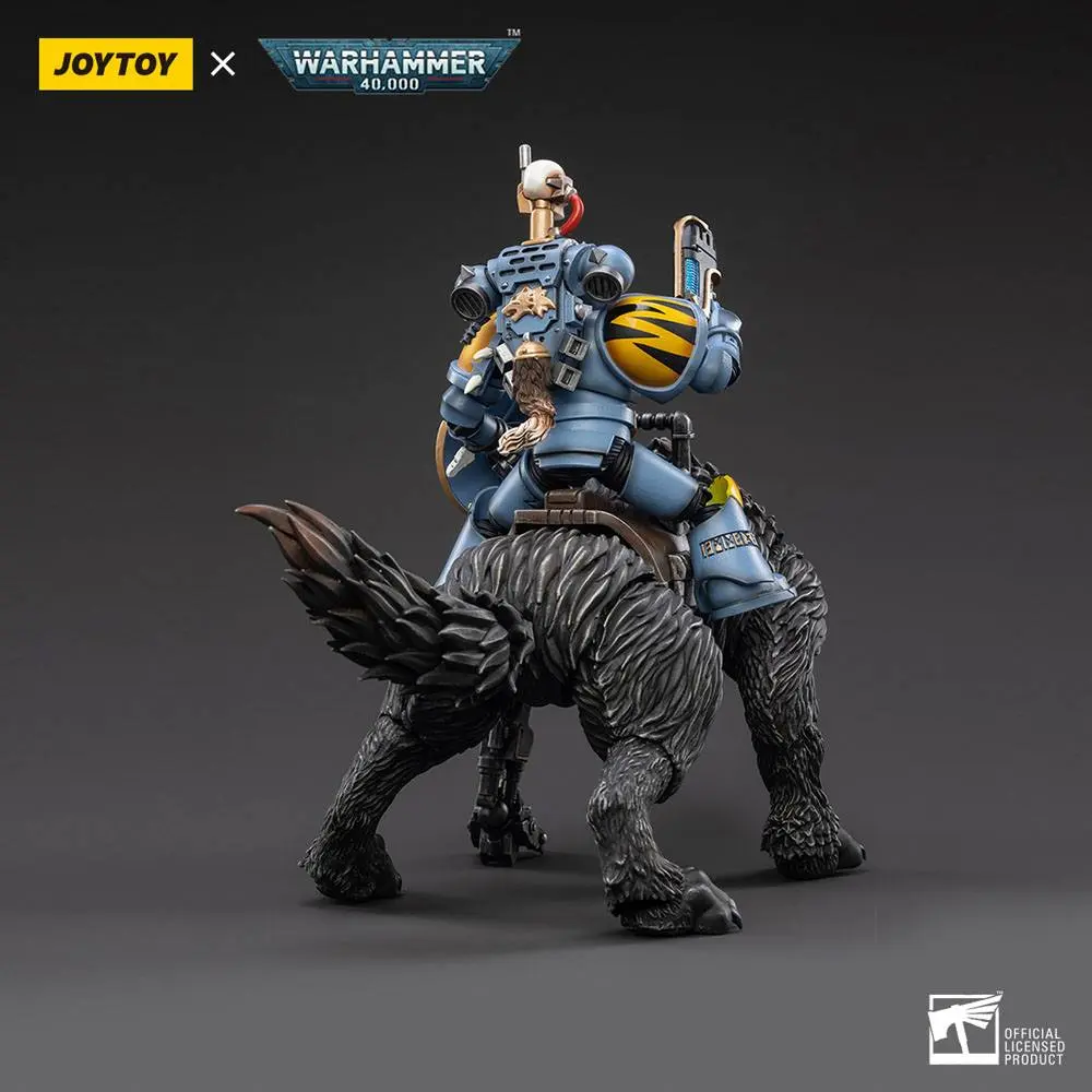 Warhammer 40k Action Figure 1/18 Space Wolves Thunderwolf Cavalry Frode product photo