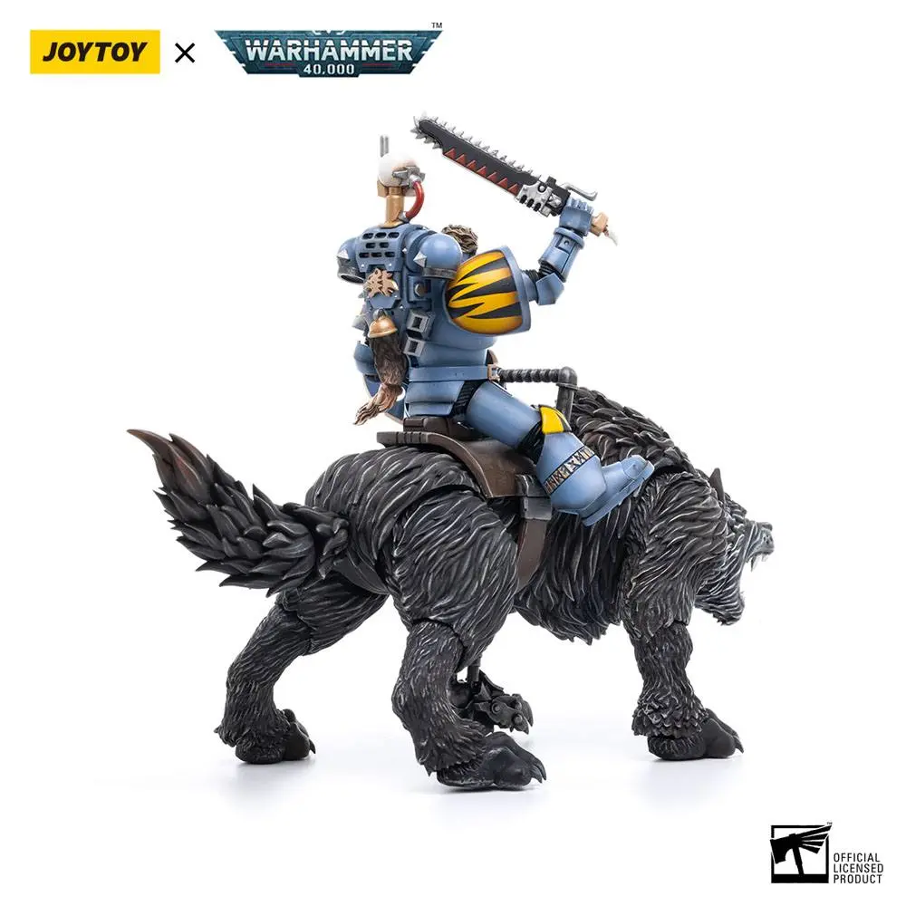 Warhammer 40k Action Figure 1/18 Space Wolves Thunderwolf Cavalry Frode product photo