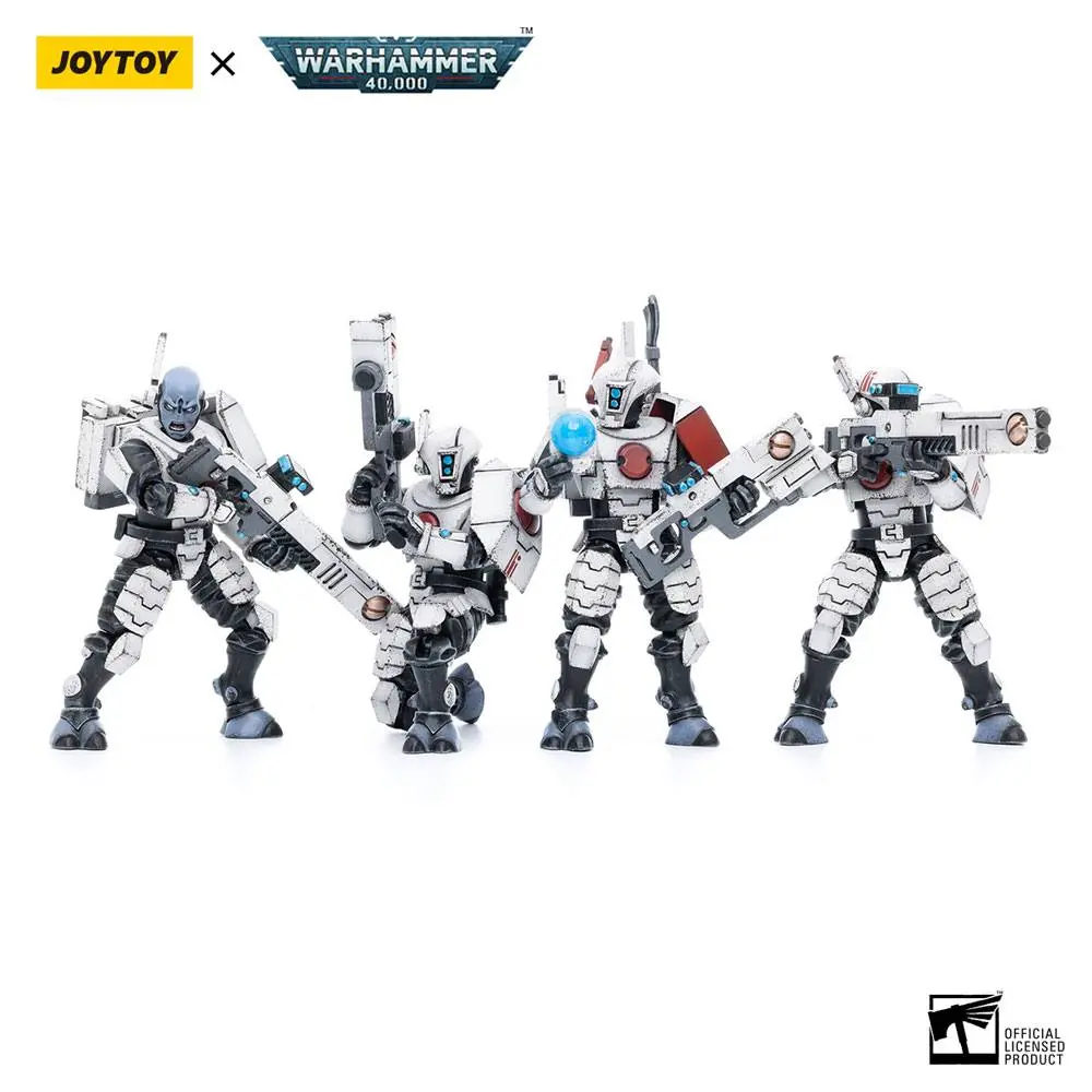 Warhammer 40k Action Figure 4-Pack 1/18 T'au Empire Fire Warriors 11 cm product photo