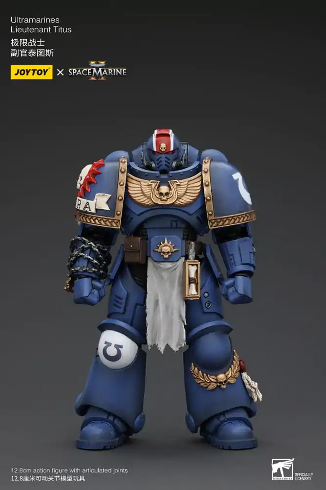 Warhammer 40k Action Figure 1/18 Uitramarines Lieutenant Titus 13 cm termékfotó