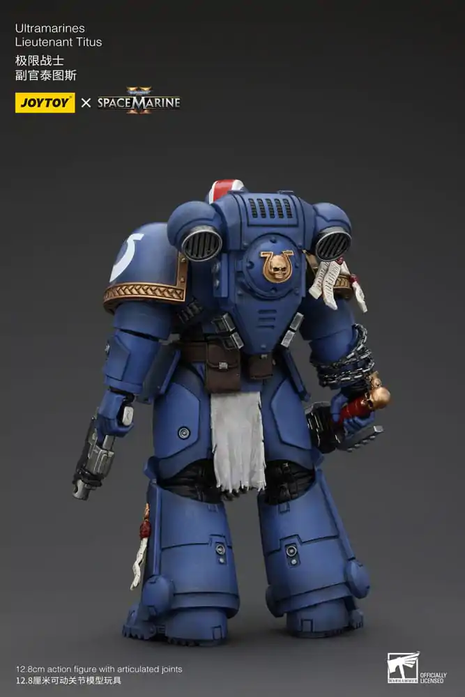 Warhammer 40k Action Figure 1/18 Uitramarines Lieutenant Titus 13 cm termékfotó