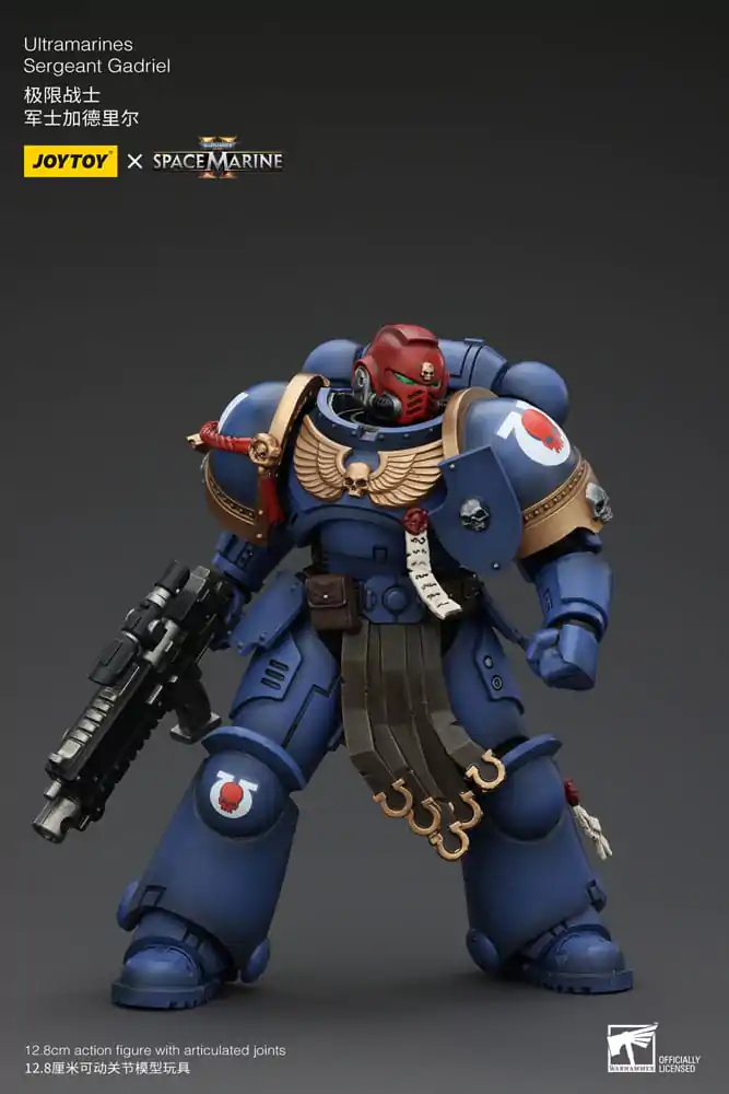 Warhammer 40k Action Figure 1/18 Uitramarines Sergeant Gadriel 13 cm termékfotó