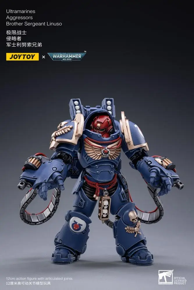 Warhammer 40k Action Figure 3-Pack 1/18 Ultramarines Aggressors 12 cm product photo