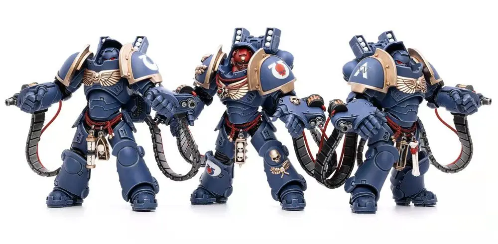 Warhammer 40k Action Figure 3-Pack 1/18 Ultramarines Aggressors 12 cm product photo