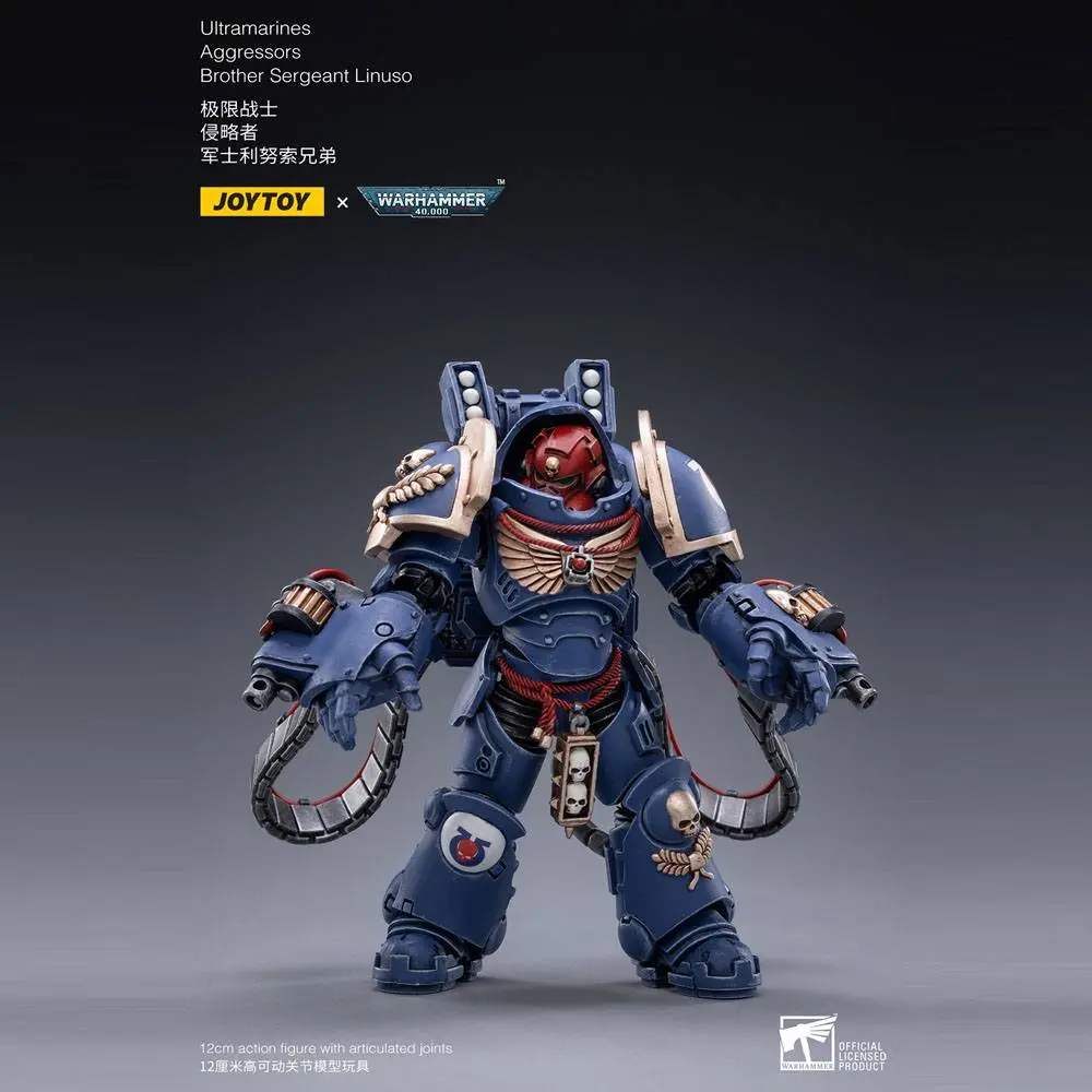 Warhammer 40k Action Figure 3-Pack 1/18 Ultramarines Aggressors 12 cm product photo