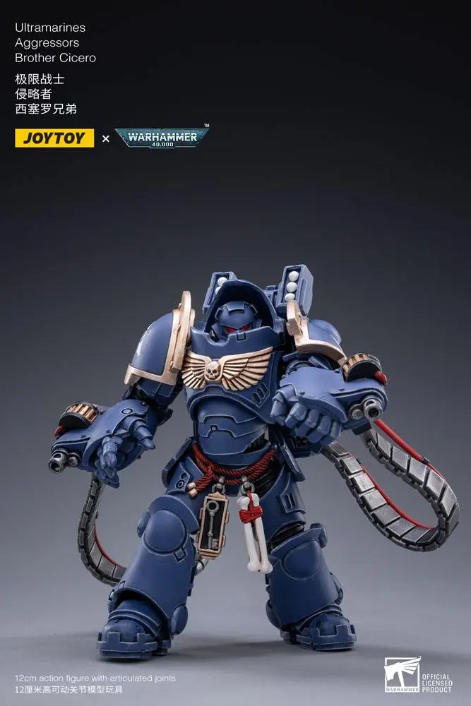 Warhammer 40k Action Figure 3-Pack 1/18 Ultramarines Aggressors 12 cm product photo