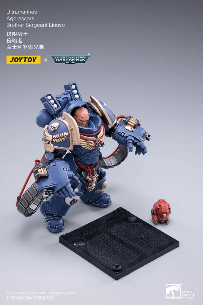 Warhammer 40k Action Figure 3-Pack 1/18 Ultramarines Aggressors 12 cm product photo