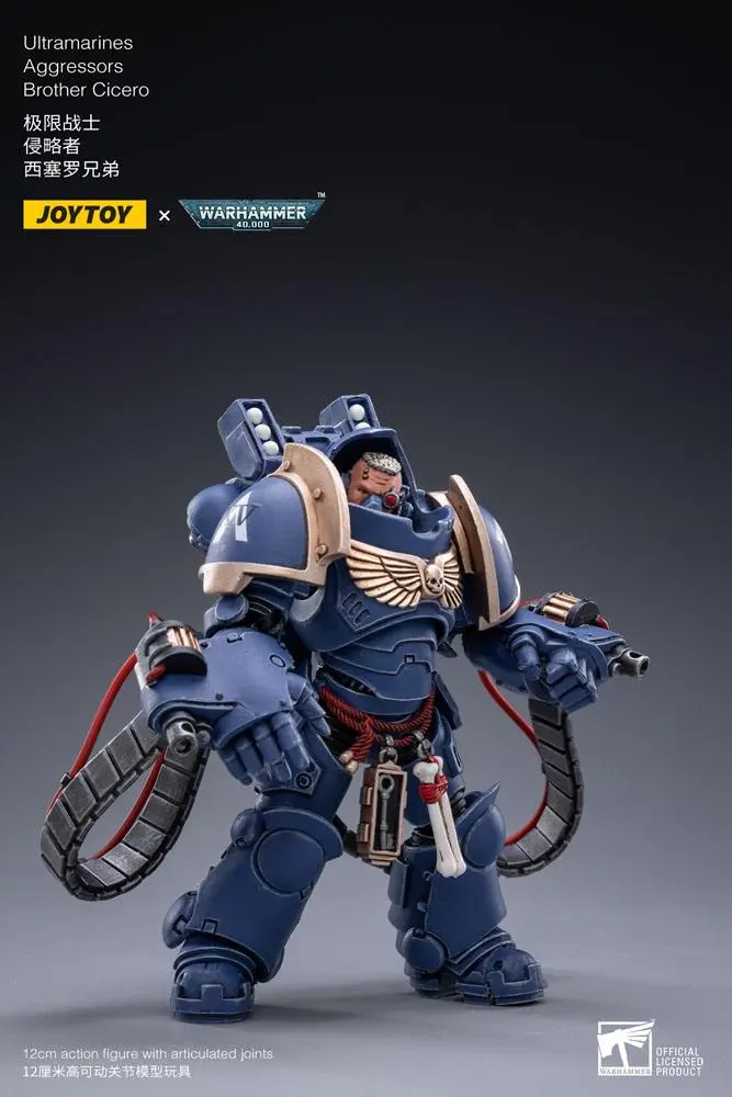 Warhammer 40k Action Figure 3-Pack 1/18 Ultramarines Aggressors 12 cm product photo