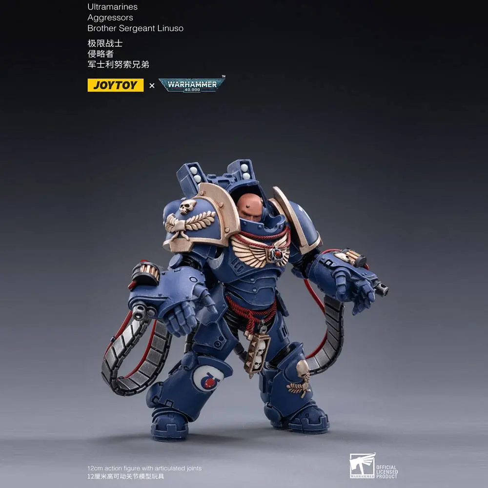 Warhammer 40k Action Figure 3-Pack 1/18 Ultramarines Aggressors 12 cm product photo