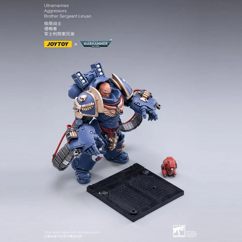 Warhammer 40k Action Figure 3-Pack 1/18 Ultramarines Aggressors 12 cm product photo
