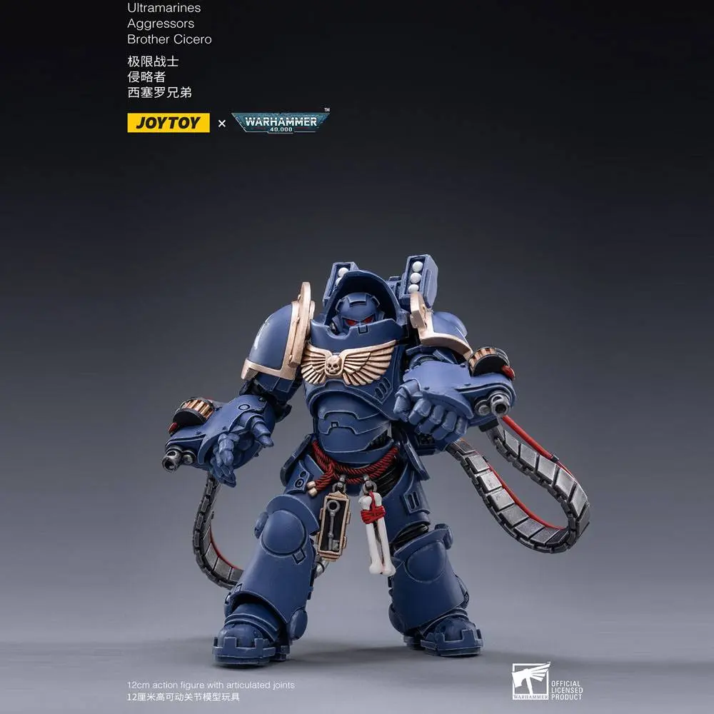 Warhammer 40k Action Figure 3-Pack 1/18 Ultramarines Aggressors 12 cm product photo