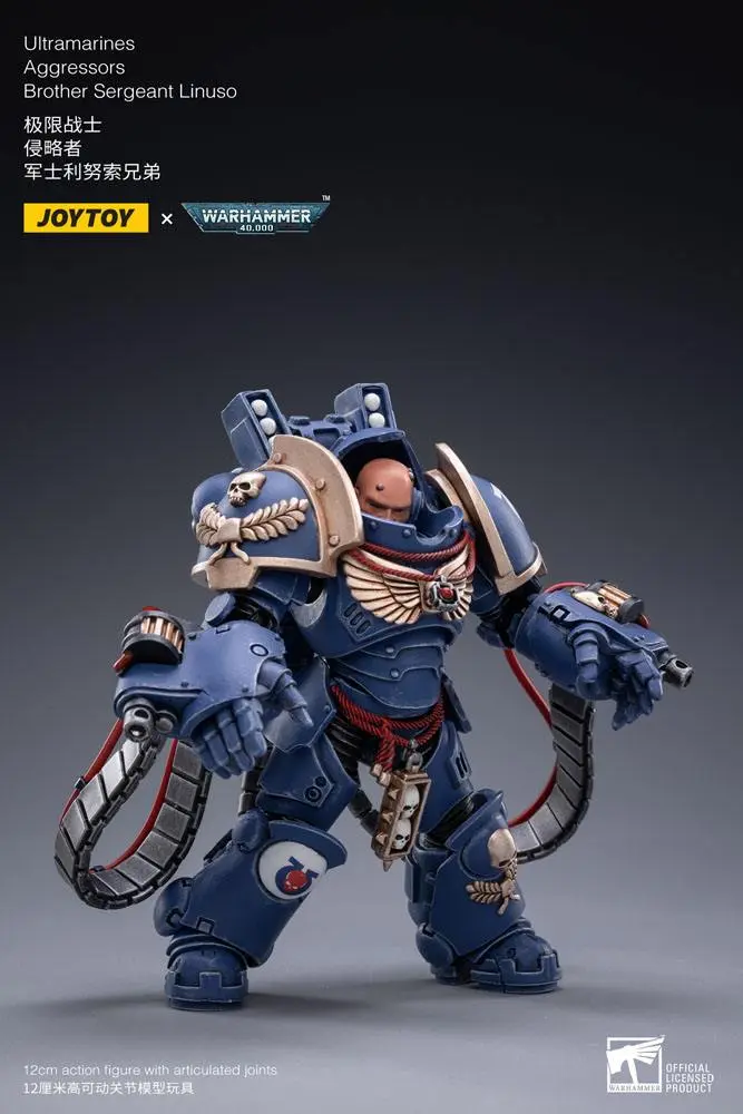 Warhammer 40k Action Figure 3-Pack 1/18 Ultramarines Aggressors 12 cm product photo