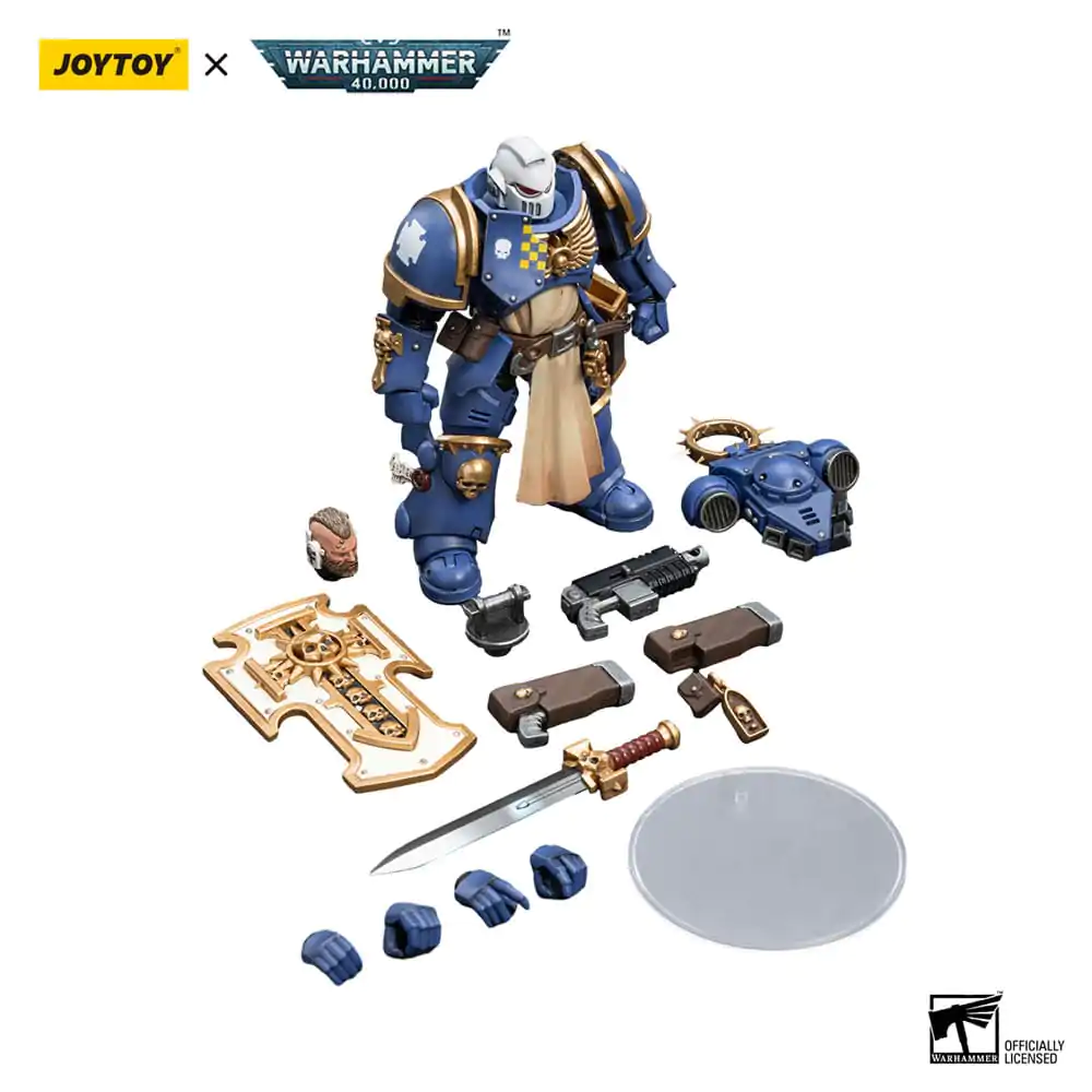 Warhammer 40k Action Figure 1/18 Ultramarines Bladeguard Veteran 02 12 cm product photo