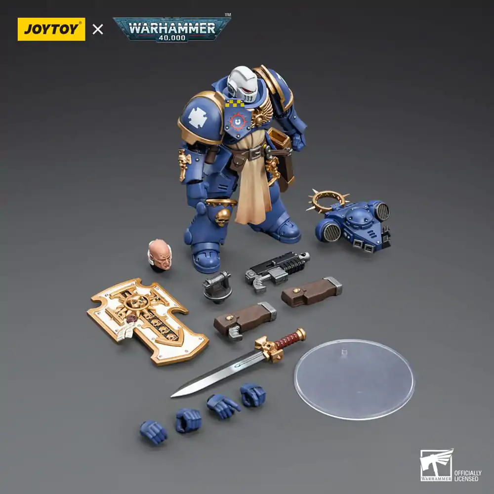 Warhammer 40k Action Figure 1/18 Ultramarines Bladeguard Veteran 03 12 cm product photo