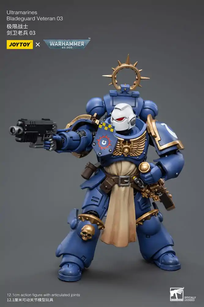 Warhammer 40k Action Figure 1/18 Ultramarines Bladeguard Veteran 03 12 cm product photo