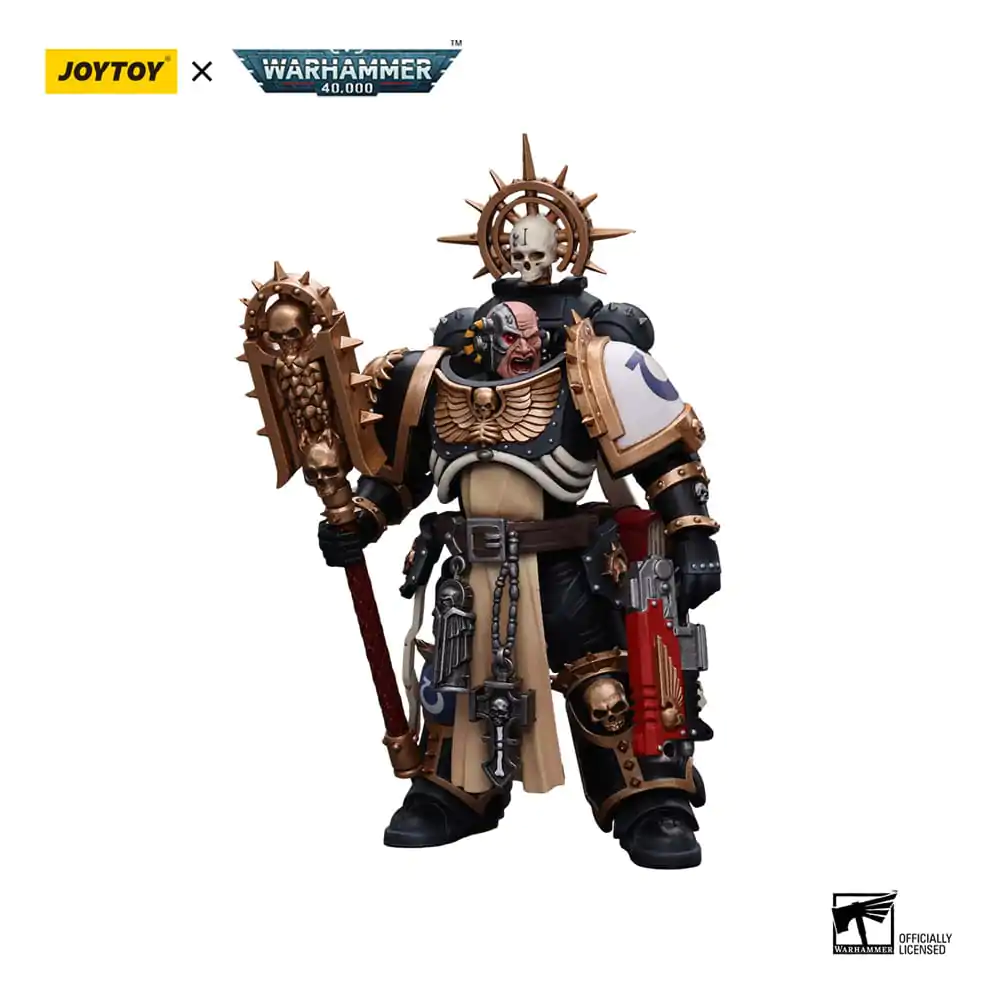 Warhammer 40k Action Figure 1/18 Ultramarines Chaplain (Indomitus) 12 cm termékfotó