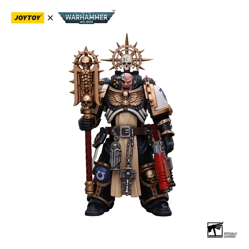 Warhammer 40k Action Figure 1/18 Ultramarines Chaplain (Indomitus) 12 cm termékfotó