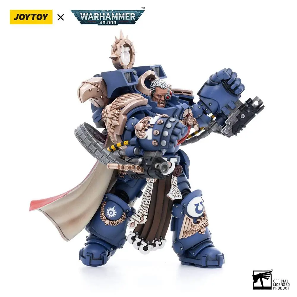 Warhammer 40k Action Figure 1/18 Ultramarines Chapter Master Marneus Calgar 12 cm product photo