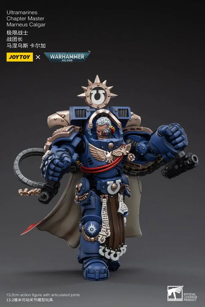 Warhammer 40k Action Figure 1/18 Ultramarines Chapter Master Marneus Calgar 12 cm product photo