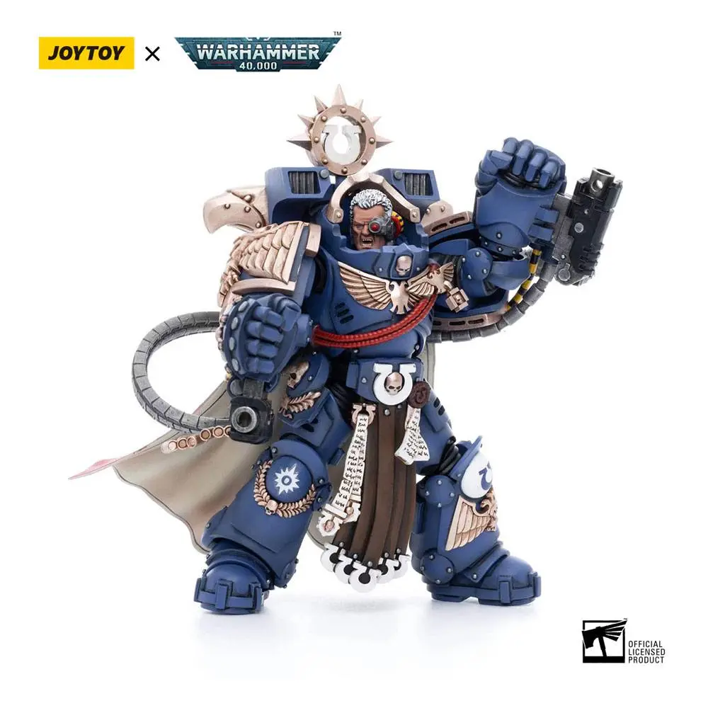 Warhammer 40k Action Figure 1/18 Ultramarines Chapter Master Marneus Calgar 12 cm product photo