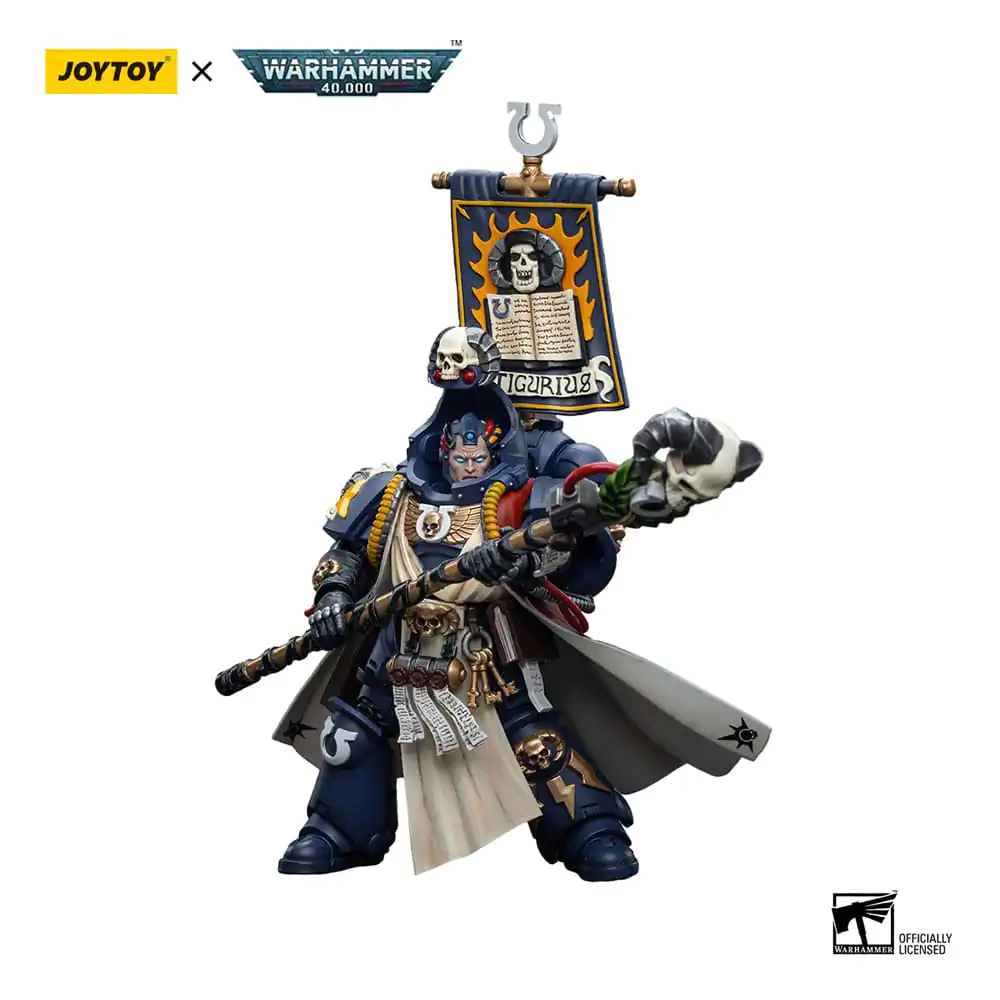 Warhammer 40k Action Figure 1/18 Ultramarines Chief Librarian Tigurius 12 cm termékfotó