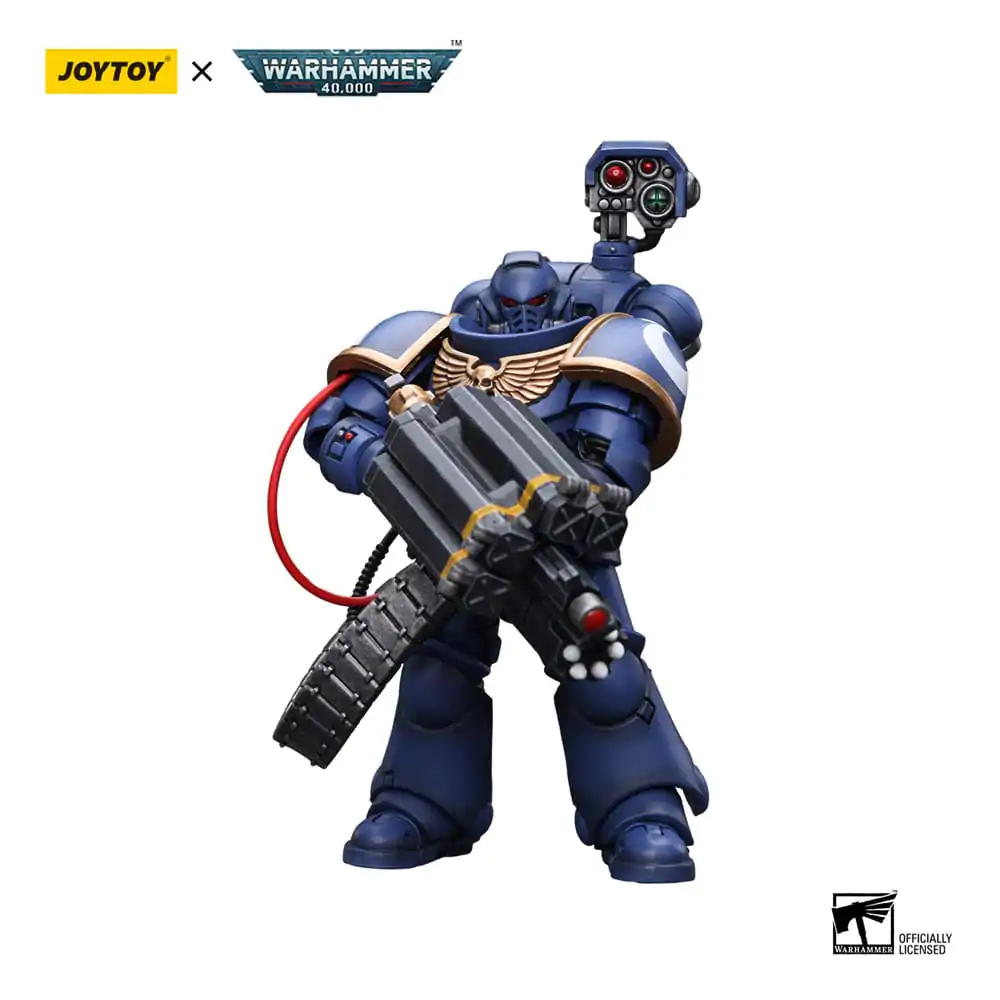 Warhammer 40k Action Figure 1/18 Ultramarines Desolation Marine with Castellan Launcher (Superfrag) 12 cm termékfotó