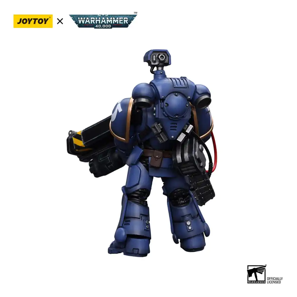 Warhammer 40k Action Figure 1/18 Ultramarines Desolation Marine with Castellan Launcher (Superkrak) 12 cm termékfotó