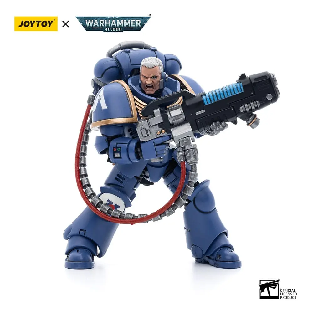 Warhammer 40k Action Figure 1/18 Ultramarines Hellblasters Sergeant Ulaxes 12 cm product photo