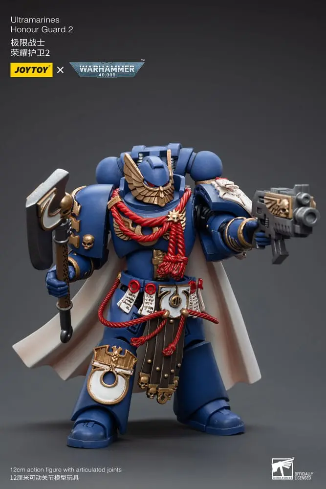 Warhammer 40k Action Figure 1/18 Ultramarines Honour Guard 2 12 cm termékfotó