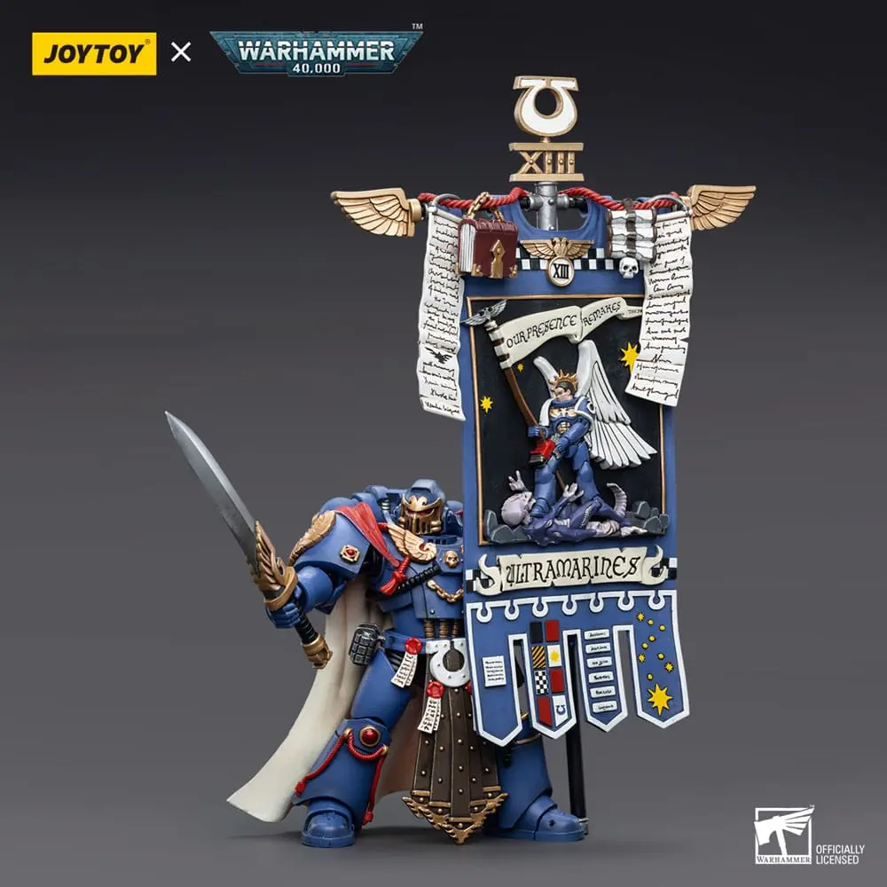 Warhammer 40k Action Figure 1/18 Ultramarines Honour Guard Chapter Ancient 12 cm product photo