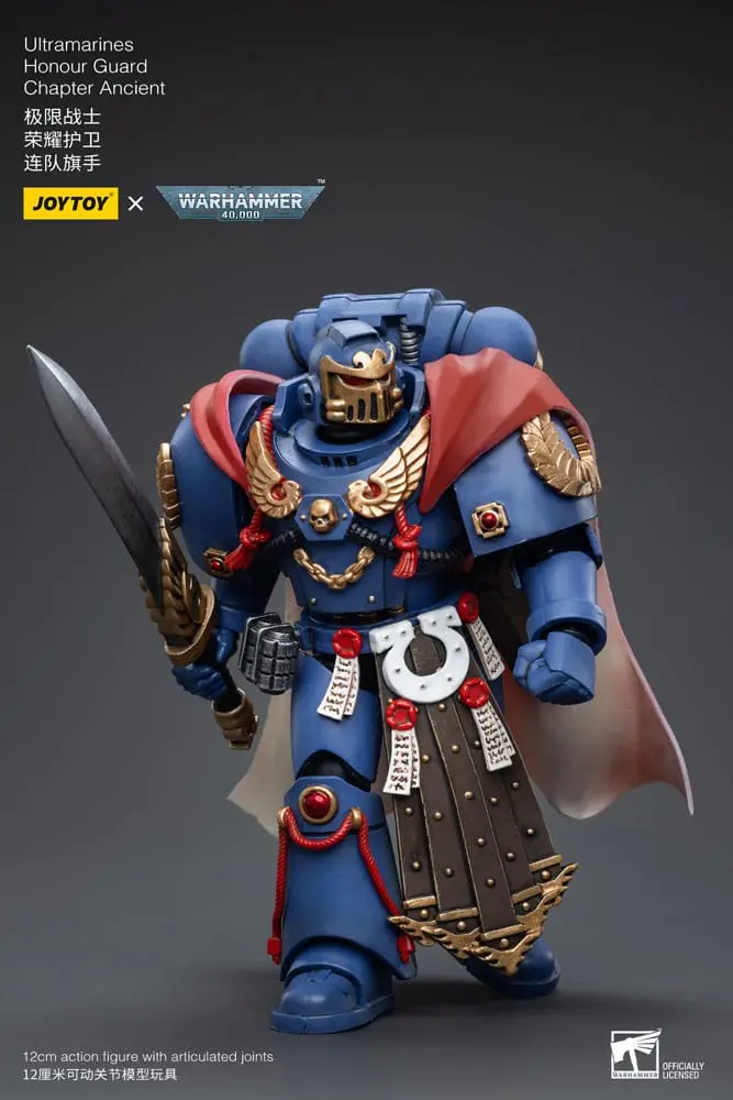 Warhammer 40k Action Figure 1/18 Ultramarines Honour Guard Chapter Ancient 12 cm product photo