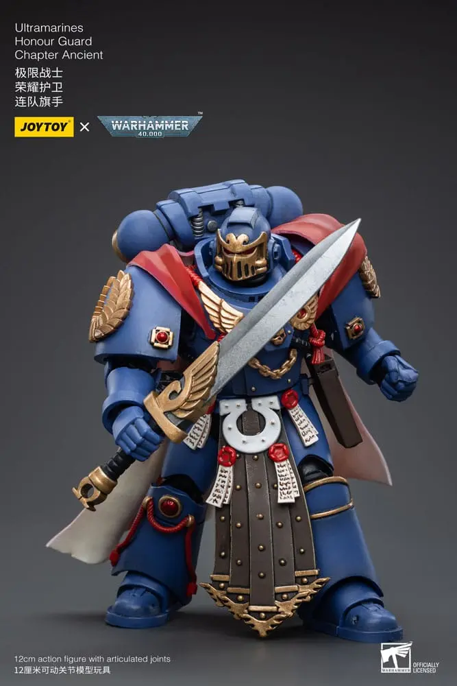 Warhammer 40k Action Figure 1/18 Ultramarines Honour Guard Chapter Ancient 12 cm product photo