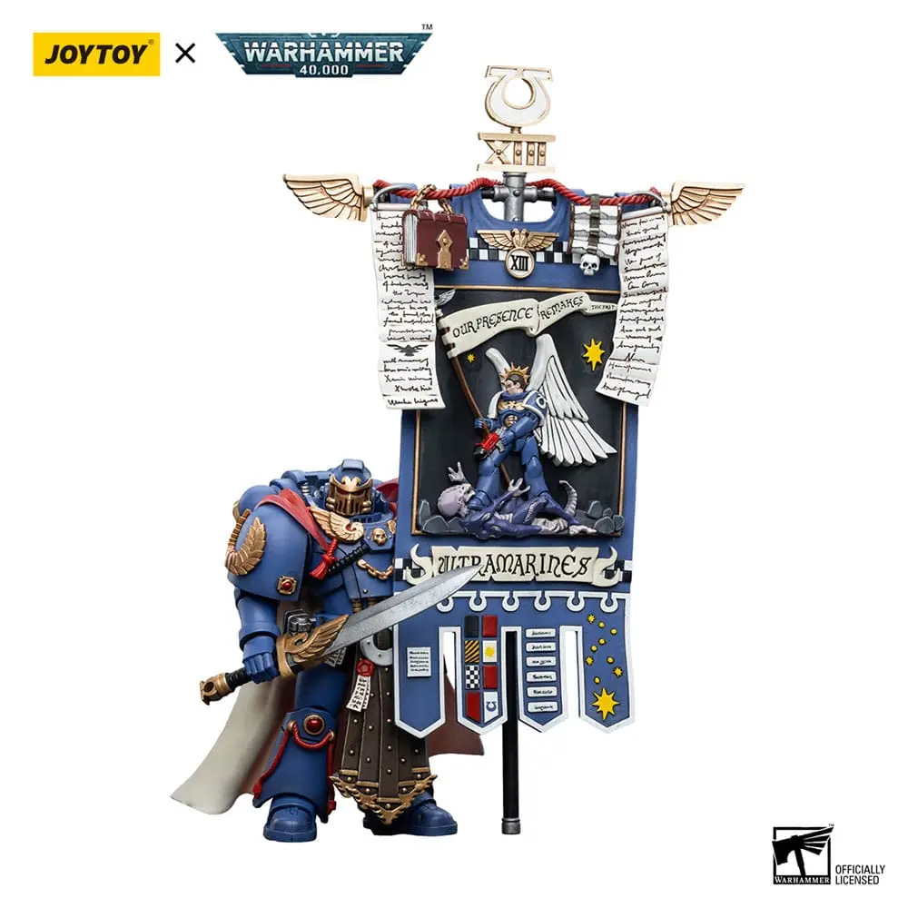 Warhammer 40k Action Figure 1/18 Ultramarines Honour Guard Chapter Ancient 12 cm product photo