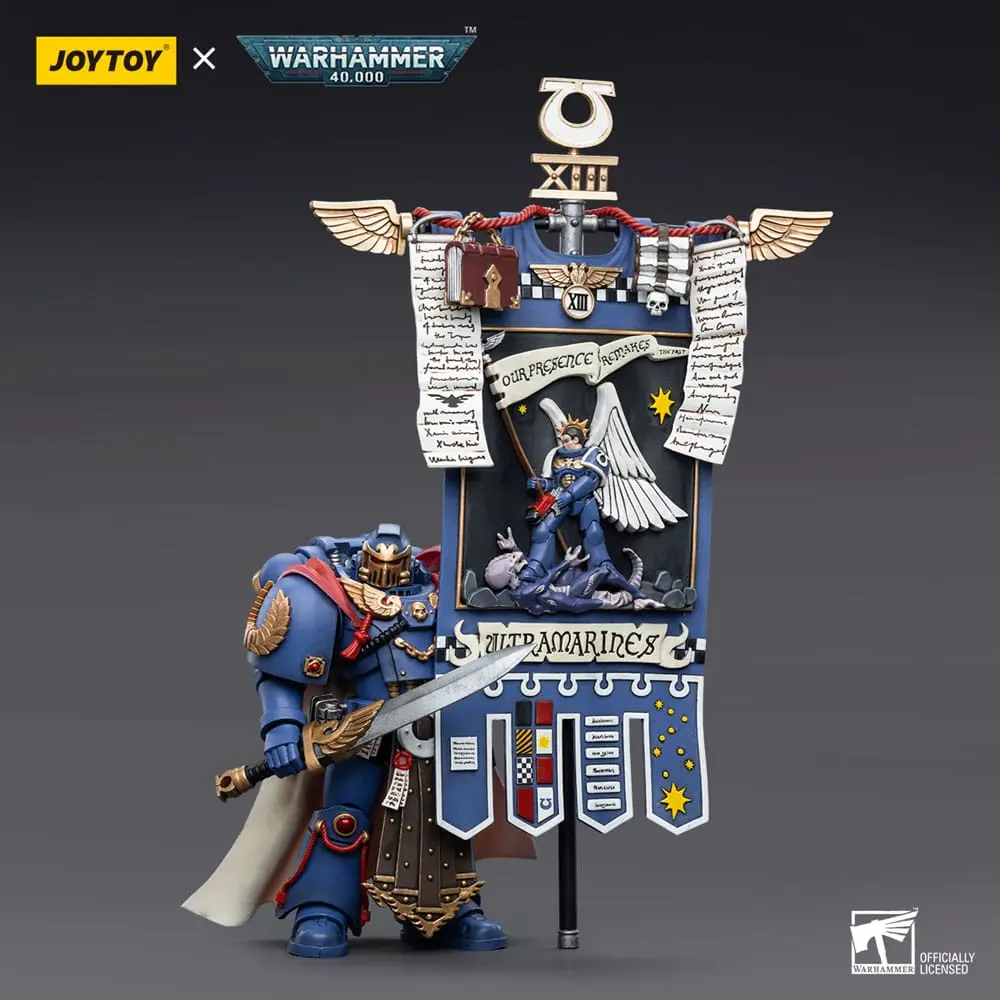 Warhammer 40k Action Figure 1/18 Ultramarines Honour Guard Chapter Ancient 12 cm product photo