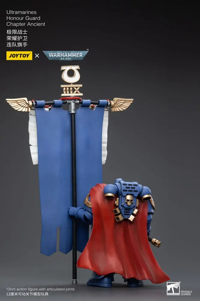 Warhammer 40k Action Figure 1/18 Ultramarines Honour Guard Chapter Ancient 12 cm product photo