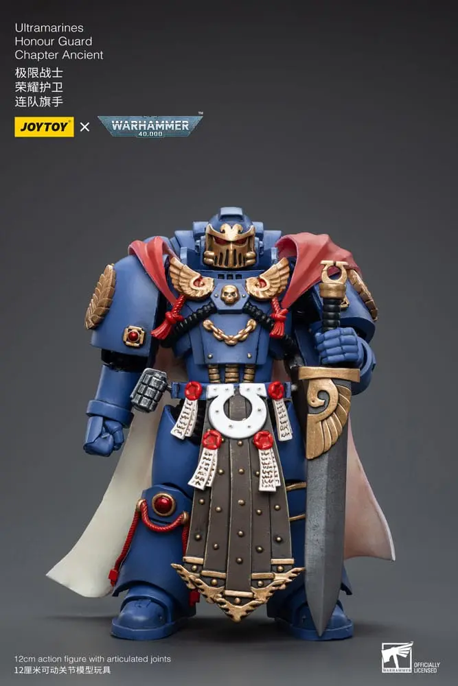 Warhammer 40k Action Figure 1/18 Ultramarines Honour Guard Chapter Ancient 12 cm product photo