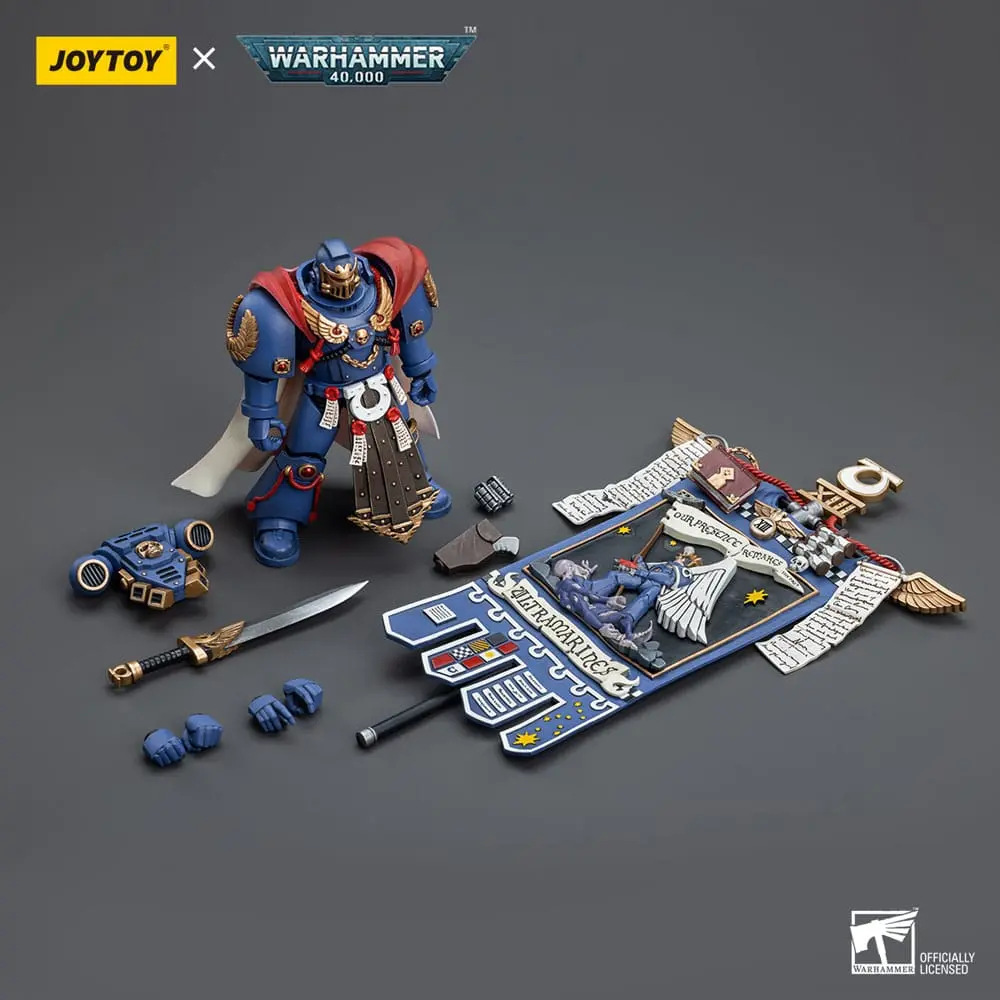 Warhammer 40k Action Figure 1/18 Ultramarines Honour Guard Chapter Ancient 12 cm product photo