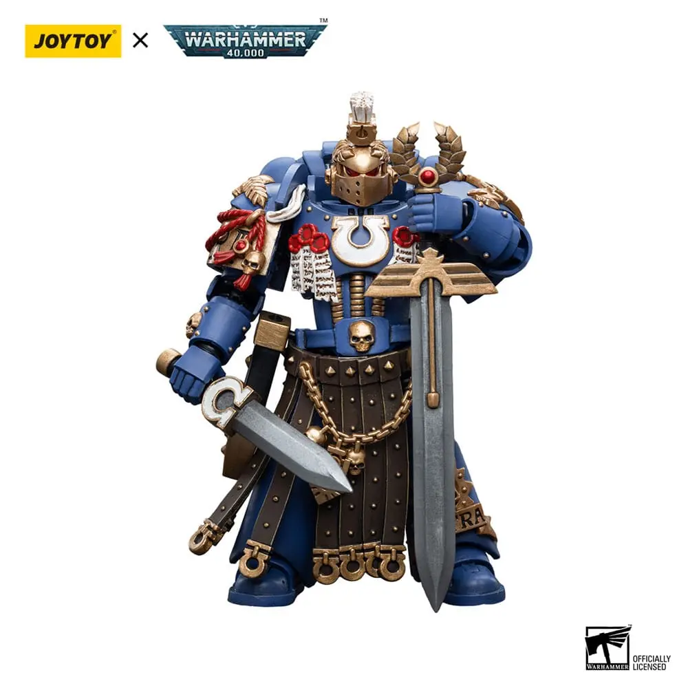 Warhammer 40k Action Figure 1/18 Ultramarines Honour Guard Chapter Champion 12 cm termékfotó